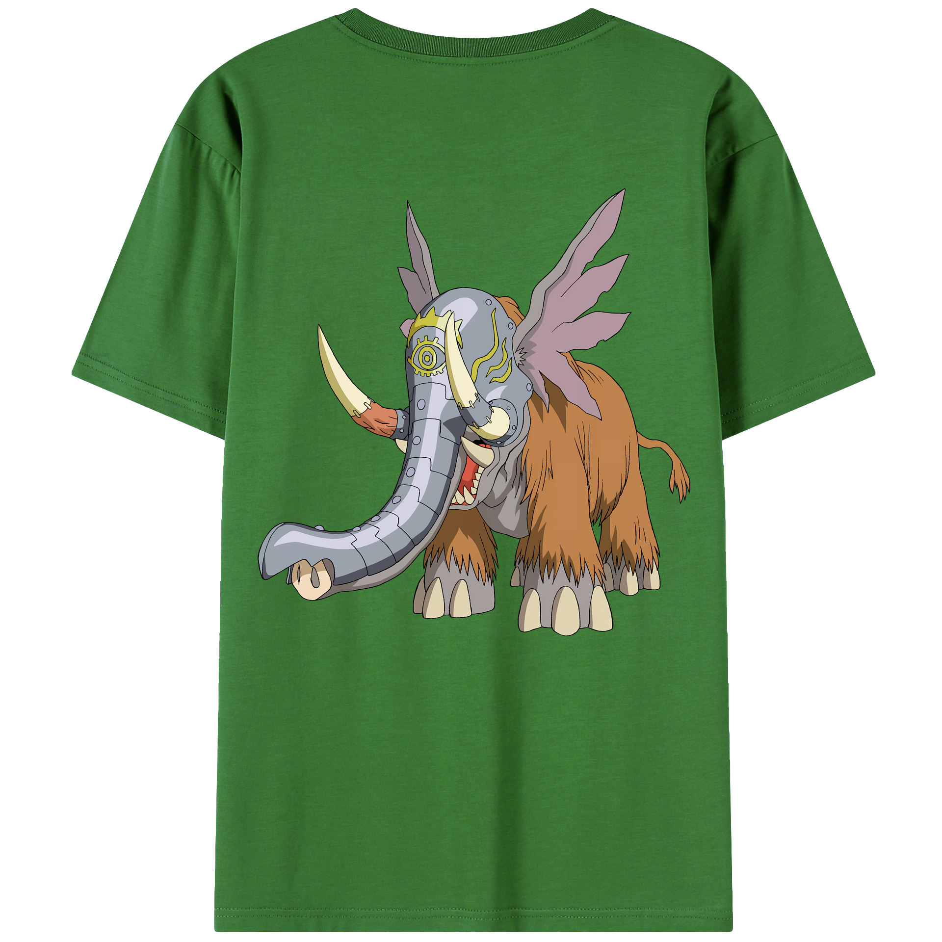 （画像用） Digimon デジタルモンスター/デジモン レディース半袖Tシャツ(バックプリント)